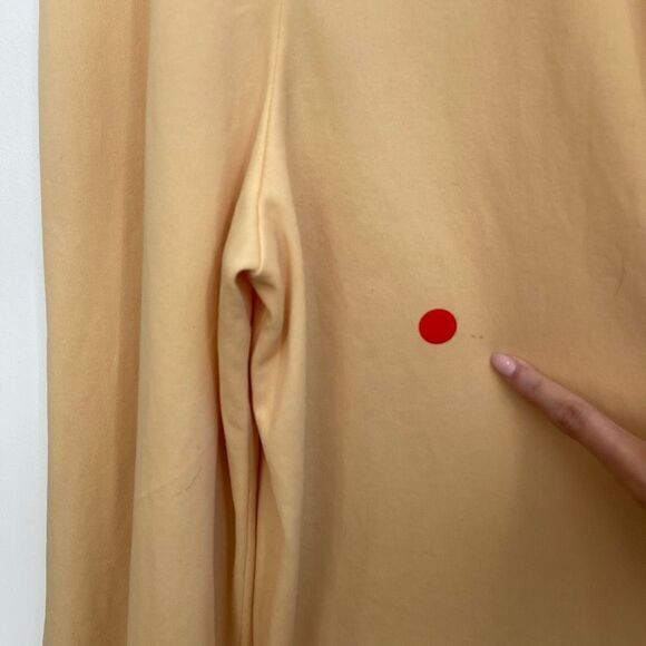 Vintage Handmade Yellow Wide Leg Zip Up Jumpsuit - Small - Picture 3 of 14